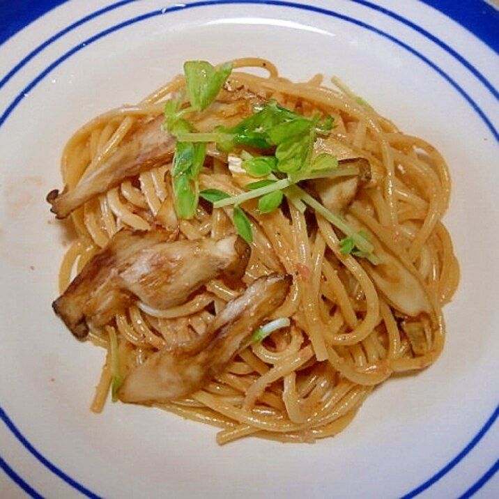 エリンギ・明太子パスタ